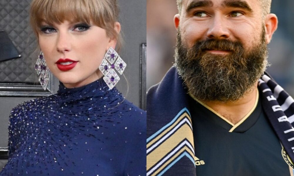 Jason Kelce remarked that Taylor Swift, one of the most famous women in the world, has been captivated by Travis Kelce. He expressed a wish that Travis Kelce seizes the opportunity and doesn’t waste any time in marrying her.