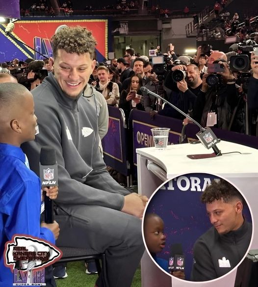 Watch an 11 year old Gave a Genuine Interview to Patrick Mahomes inspiring NFL Reporter Jeremiah Fennell Nothing too never Too Big For Him