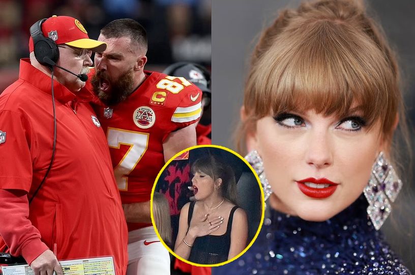 Taylor Swift fans predict split from Travis Kelce is imminent following his ‘red flag’ worthy outburst at Super Bowl… as pals voice concern over ‘undignified and classless’ rant...