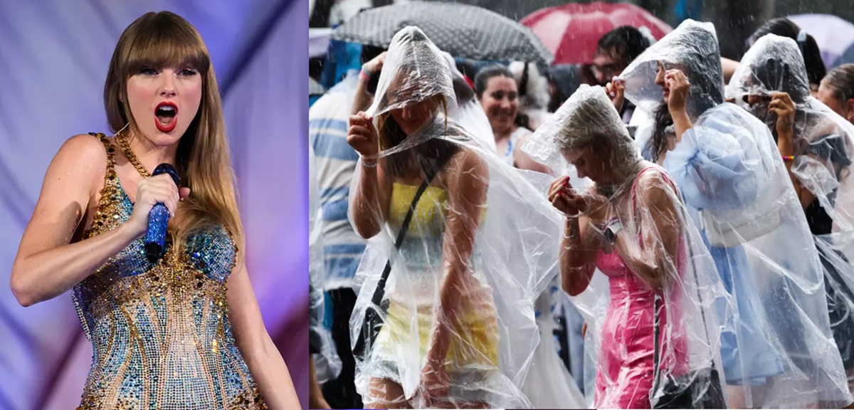A bit of rain cannot stop Tailor Swift show: Travis Kelce, Katy Perry and Rita Ora were among the famous faces supporting Swift at her Eras Tour show in Sydney on Friday