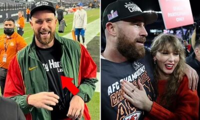 Taylor Swift 'BANS Travis Kelce from strip clubs' - after he wore a t-shirt from a Las Vegas adult bar at a Chiefs game this season - as the singer 'sets RULES for the Super Bowl winner to follow in their relationship'