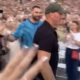 WATCH: Travis Kelce waving and Hugging, high-fiving fans on first night of Taylor Swift’s Eras Tour in Sydney