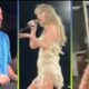 WATCH: Taylor Swift gave Kelce two shout-outs during the show, pointing to him when singing “THAT'S MY MAN” during “Cardigan” and “when they gave us our trophies” in “Long Live.” Kelce is, of course, fresh off his Super Bowl win with the Kansas City Chiefs.