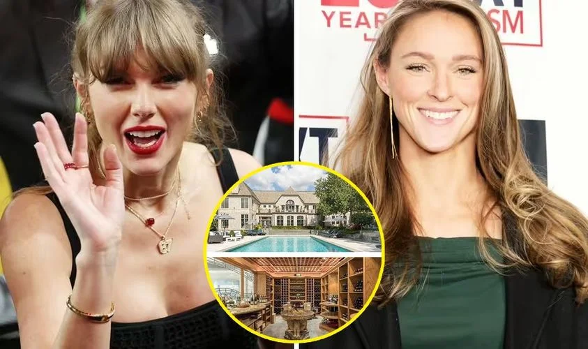 Watch: Jason Kelce’s Wife Kylie and Taylor Swift Celebrates their Pregnancy News in Travis Kelce’s $6 Million Mansion…