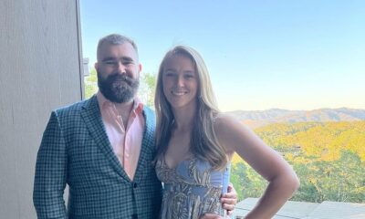 Jason Kelce STORNGLY DEFENDS Wife Kylie after Fans BLASTS her for saying she hates been called “WAG” – “You-all just need to get a life and stop hating.. it’s her choice not yours..”