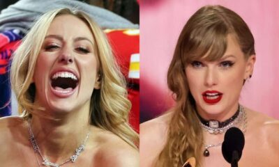 According to a report, Taylor Swift “wasn’t happy” with the “nasty” remarks Brittany Mahomes made about her in previously deleted tweets