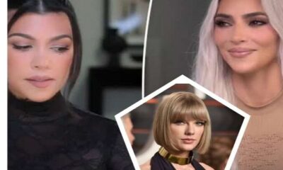 Kourtney Kardashian and her sister Kim Kardashian trolled Taylor Swift in one of their recent social media posts, as they tagged her as a clown and predicted Taylor Swift’s relationship would soon be wrecked and end in discomfort.