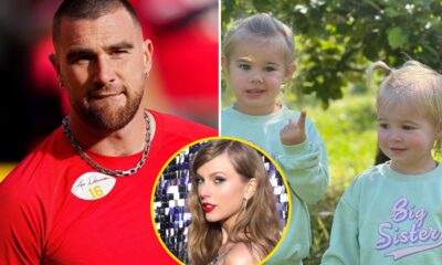 Jason Kelce wife Kylie shares a beautiful clip where daughter Wyatt ask when uncle Travis is getting married to her favourite celebrity Travis response has got the public thinking hard…Travis in trouble?