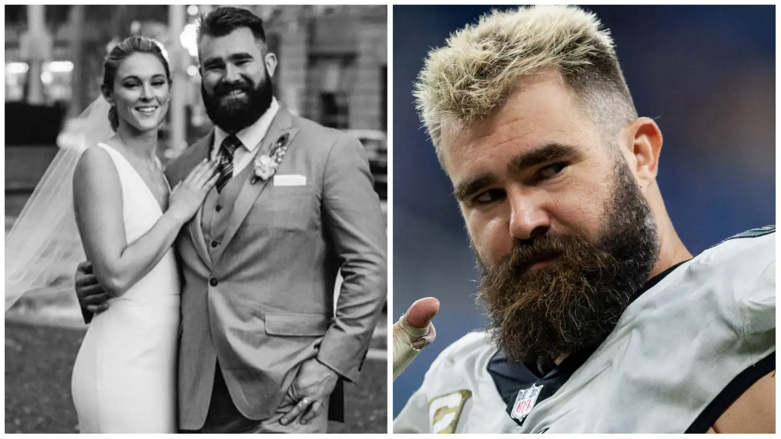 “Romantic Gesture: Jason Kelce and Kylie Celebrate Wedding Anniversary, Jason Makes Heartfelt Toast to His Beautiful Wife: ‘You Are the Most Beautiful Thing That Has Happened to Me, I Bless the Day I Met You'”