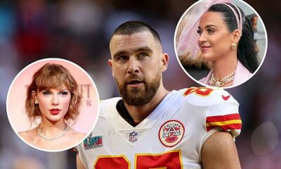 Taylor Swift sings about Travis Kelce's 'kiss, marry, kill' interview where he says he'd wed Katy Perry INSTEAD of her in bonus Tortured Poets Department song 'So High School'