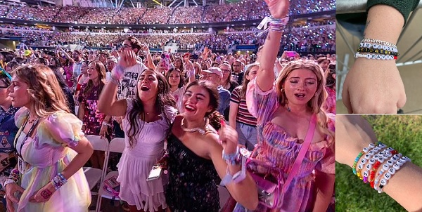 Swifties attended the “New Heights” podcast live show with friendship bracelets in honor of Swift. Although she wasn't chanced to show up but her presence was felt