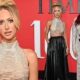 Brittany Mahomes dazzles in a rhinestone cropped top alongside glamourous Dua Lipa as they leads stars at Time 100 Gala in NYC... after Taylor Swift's new BFF is labeled 'fake and disloyal'