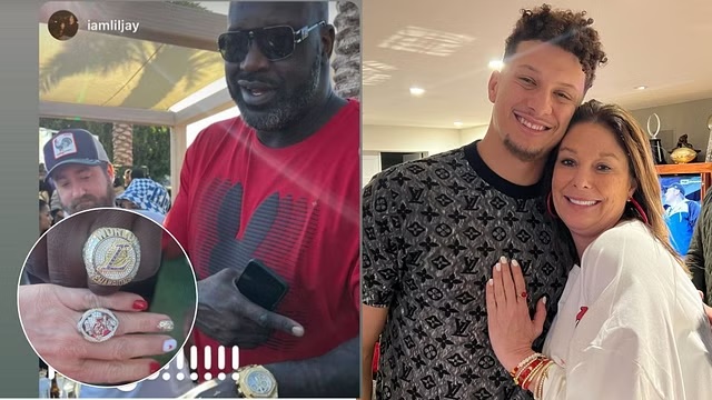 Just in: 18years after divorce Patrick Mahomes mom Randi Martin rumoured to be in a secret relationship with Shaq finds true love and set to re-marry....[ Revealed with Leaked proofs]