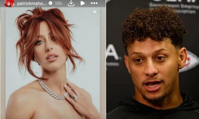 Patrick Mahomes reacts to wife Brittany’s ‘spicy’ red hair transformation....rain Praises on Brittany amid criticism from haters "Just anything looks good on her, Red or blond"