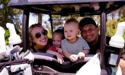 the Mahomes family were on the golf course for a good cause. It was an event held for the 15 and the Mahomies Foundation Vegas Golf Classic to raise money for the children's charity.