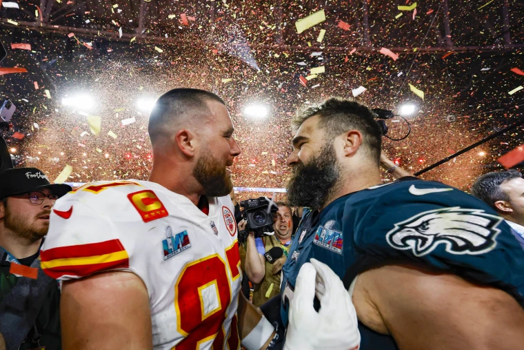 Travis Kelce's Viral Siblings Day TikTok For Jason Kelce Had Fans Calling Them 'The World's Favorite Brothers,' And I Couldn't Agree More