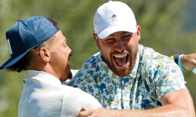 Kansas City Chiefs TE Travis kelce and QB Patrick Mahomes celebrates siblings day...Trav "we are not just friend, not just teammates, we go way beyond that i see Patrick more like a family, a brother to me"