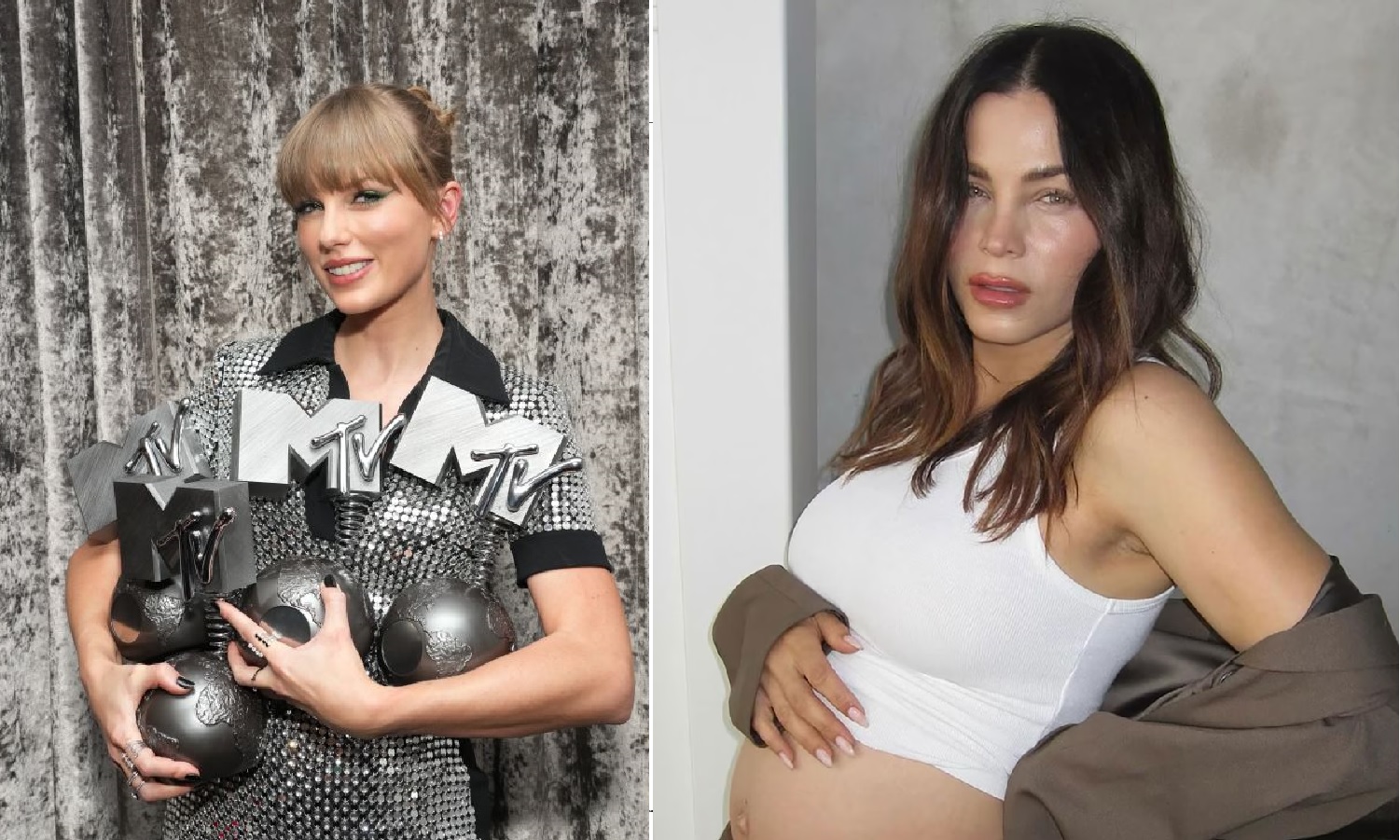 Pregnant Jenna Dewan Draws Style Inspiration From Taylor Swift's TTPD Album Aesthetic