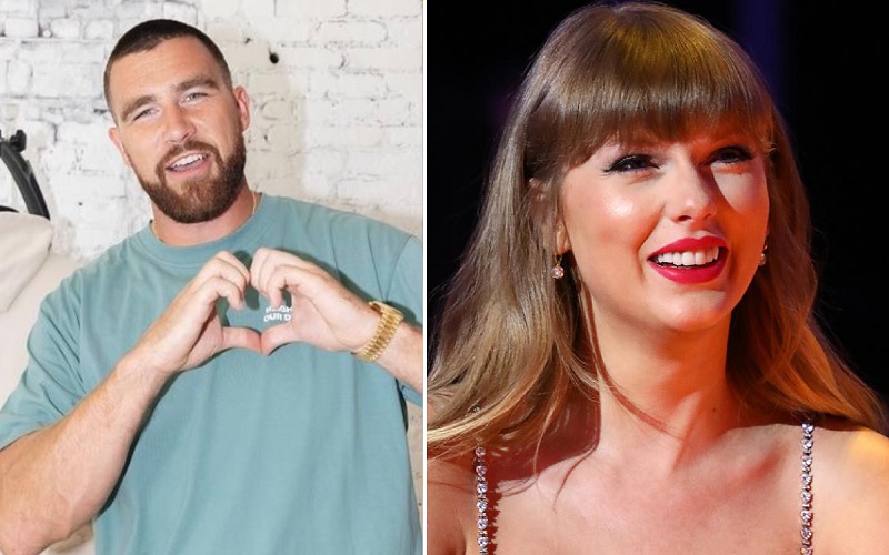 Travis Kelce Reflects on First Meeting with Taylor Swift: “she will probably hate me for saying this, but…. when Tay came to Arrowhead stadium they gave her the big locker room as a dressing room and her little cousins were taking pictures in front of my locker” "I knew then instantly that she's the one"