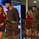 Taylor Swift and Travis Kelce Skipped Coachella and Grabbed Dinner in Los Angeles Last Night sweetly holding hands...Trav held onto Tay like he doesn't ever wan let go