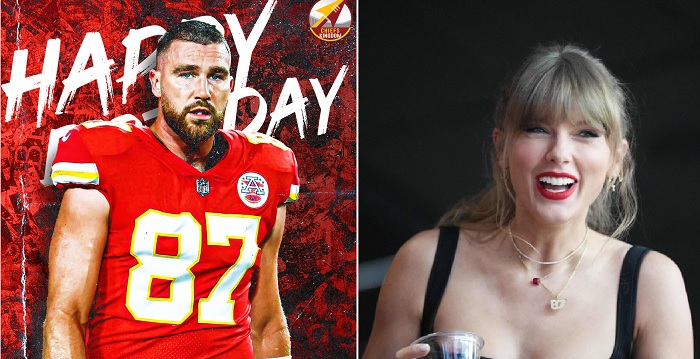 Happy Birthday Travis Kelce....Taylor boyfriend reveal the cryptic romantic birthday wishes he got from Taylor swift