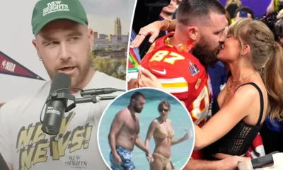 Travis Kelce admits he doesn’t ‘know how the f–k’ he wooed Taylor Swift: She ‘wasn’t into sports’ "I don't know how i got her to love me this much" "i try as much to avoid anything.....