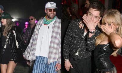Taylor Swift and Travis Kelce Hang Out with Sabrina Carpenter and Barry Keoghan at Coachella