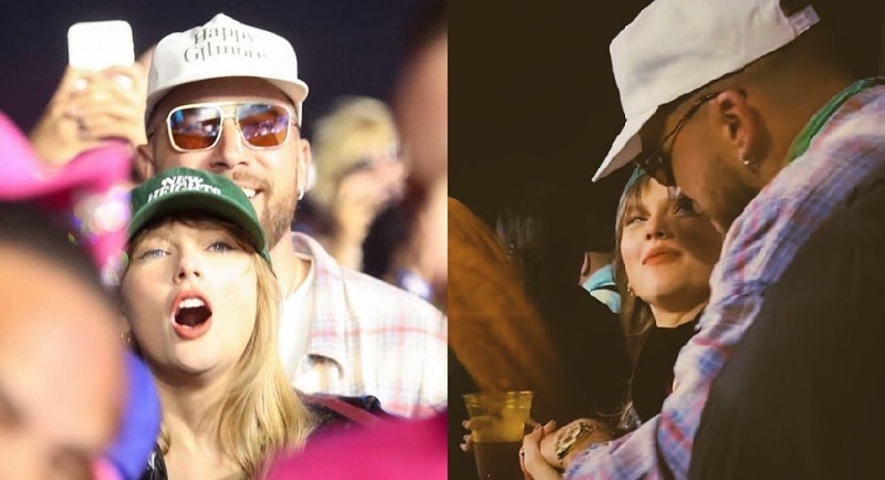 With questions coming in from swifties about her safety around such crowd at coachella, Taylor Swift response: "When i'm with Travis I don't need a bodyguard" " I feel so safe around him"