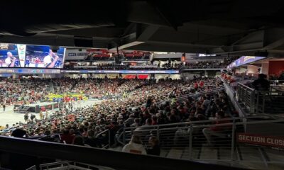 UC lines up for the Kelce brothers New Heights live podcast, Who would’ve thought? A completely packed arena for a live podcast.