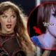 Taylor Swift appears to have a HICKEY on her neck during Stockholm concert after enjoying romantic getaway with boyfriend Travis Kelce