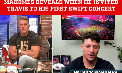 Patrick Mahomes recalls advice he gave to Travis Kelce amid pursuit of Taylor Swift as Chiefs QB claims to be the couple's 'matchmaker'