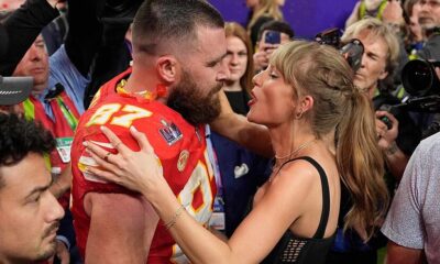 Travis Kelce's reaction to "Karma is the guy on the Chiefs" left some Taylor Swift fans wanting more