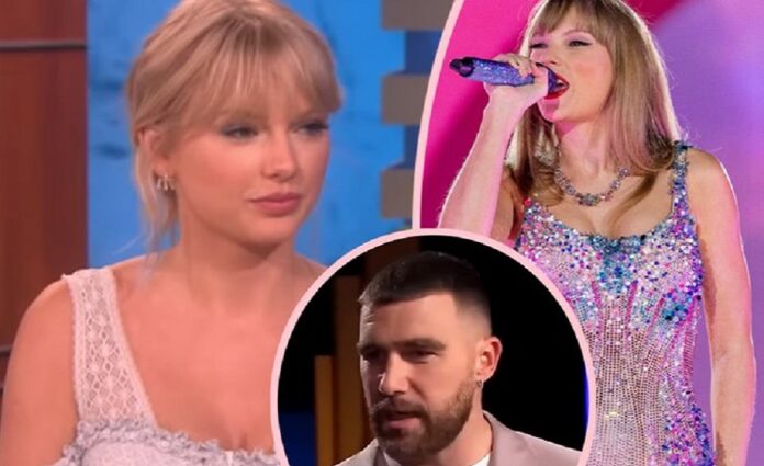   Taylor Swift opened up about her conflicting emotions regarding her upcoming return to touring after spending quality time with her boyfriend, Travis Kelce.   As she grapples with the prospect of hitting the road again, Swift's candid remarks have sparked questions about the intersection of love and career in her life. During the interview, Swift expressed a sense of sadness about the fast-approaching return to touring, confessing, "Time went by fast, I just want time to freeze for a while so that..." Her words trailed off, reflecting a longing for the moments of joy and connection she experienced during her time with Kelce. Swift's relationship with Kelce, the star tight end for the Kansas City Chiefs, has been a source of inspiration and happiness for the Grammy-winning singer-songwriter. Their romance, characterized by mutual respect, support, and genuine affection, has captivated fans and media alike, leading some to speculate about the potential impact of love on Swift's career trajectory. As Swift prepares to embark on her highly anticipated tour, which promises to be a celebration of her latest album and a showcase of her undeniable talent, fans are left wondering: Will love lead Swift to make changes to her music career? While Swift has always been fiercely dedicated to her craft and passionate about her music, her relationship with Kelce has undeniably brought a new dimension to her life. The couple's shared experiences and adventures have inspired Swift in ways she never imagined, leading some to speculate about the possibility of her prioritizing love over her career. However, for Swift, the decision to balance love and career is a deeply personal one, guided by her own values, aspirations, and priorities. While she may feel conflicted about returning to touring after experiencing the joy of being with Kelce, Swift's commitment to her music and her fans remains unwavering. As she continues to navigate the complexities of fame, love, and artistic expression, Swift's journey serves as a reminder of the challenges and opportunities that come with pursuing one's passions while nurturing meaningful relationships. In the end, only time will tell how Swift chooses to navigate the intersection of love and career in her life. But one thing is certain: whether on stage or off, Swift will continue to captivate audiences with her talent, authenticity, and unwavering dedication to her craft.