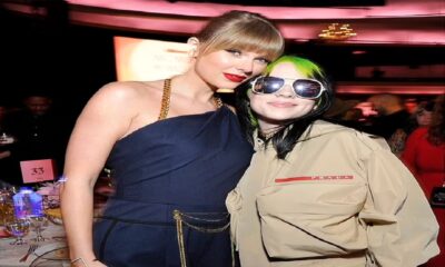 Billie Eilish seemingly takes another swipe at Taylor Swift as she calls three-hour concerts 'psychotic' amid alleged feud as they battle over the top spot on the Billboard album chart