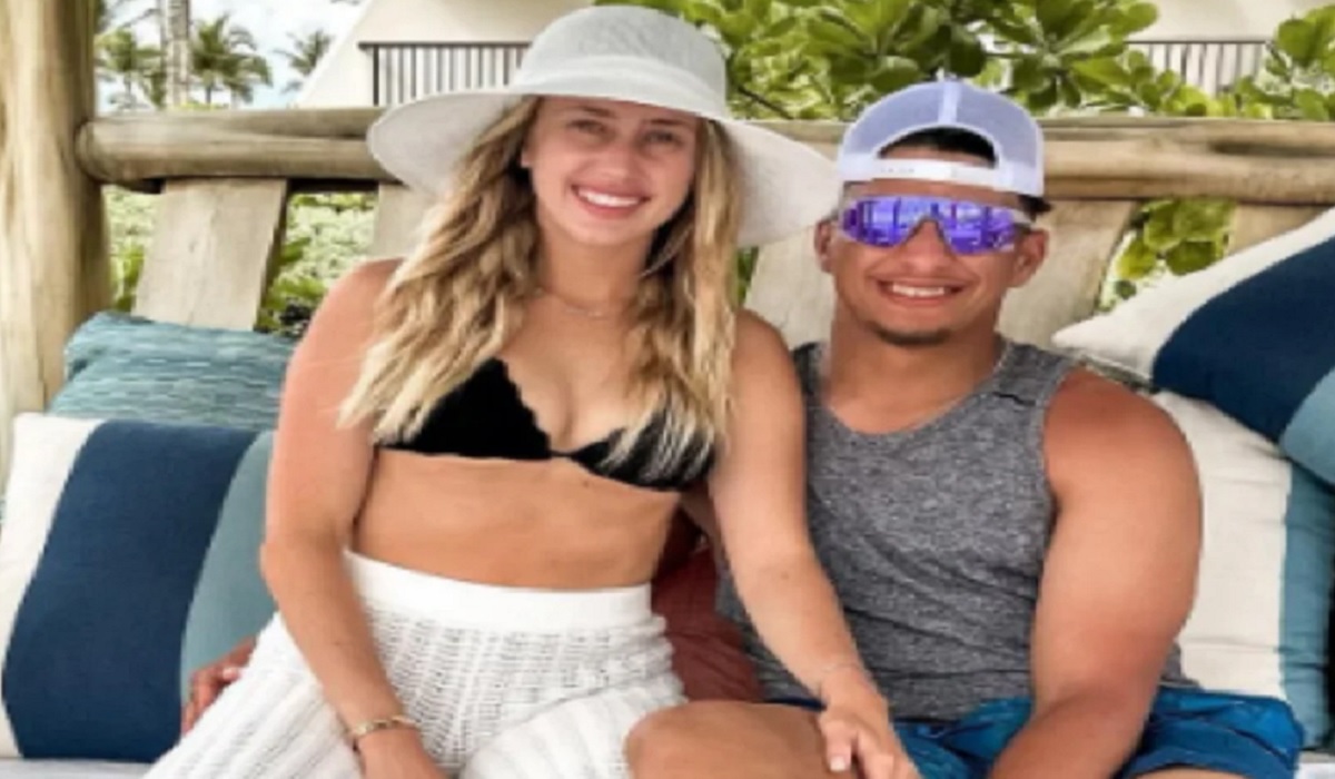 Brittany Mahomes expresses her adoration for her husband, Patrick Mahomes, the quarterback for the Kansas City Chiefs, remarking on the swift passage of time accompanied by indescribable emotions.
