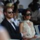 Duchess Meghan Changes Into an Elegant Gold Gown for Her Last Engagement in Nigeria