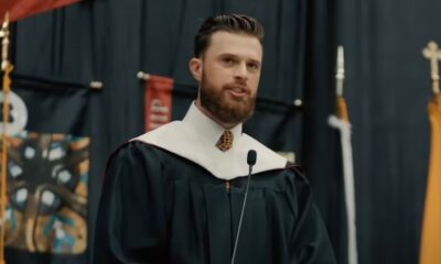 Kansas City Chiefs player faces backlash for graduation speech criticizing working women, calling Pride a ‘deadly sin’ while quoting Taylor Swift