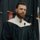 Kansas City Chiefs player faces backlash for graduation speech criticizing working women, calling Pride a ‘deadly sin’ while quoting Taylor Swift