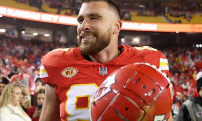 That game saw the Chiefs score two touchdowns - one through the air to Kelce and one on the ground via Isiah Pacheco. Kelce caught eleven passes for 116 yards and a touchdown in that contest and was joined afterwards on the field in the celebrations by his girlfriend, Taylor Swift.