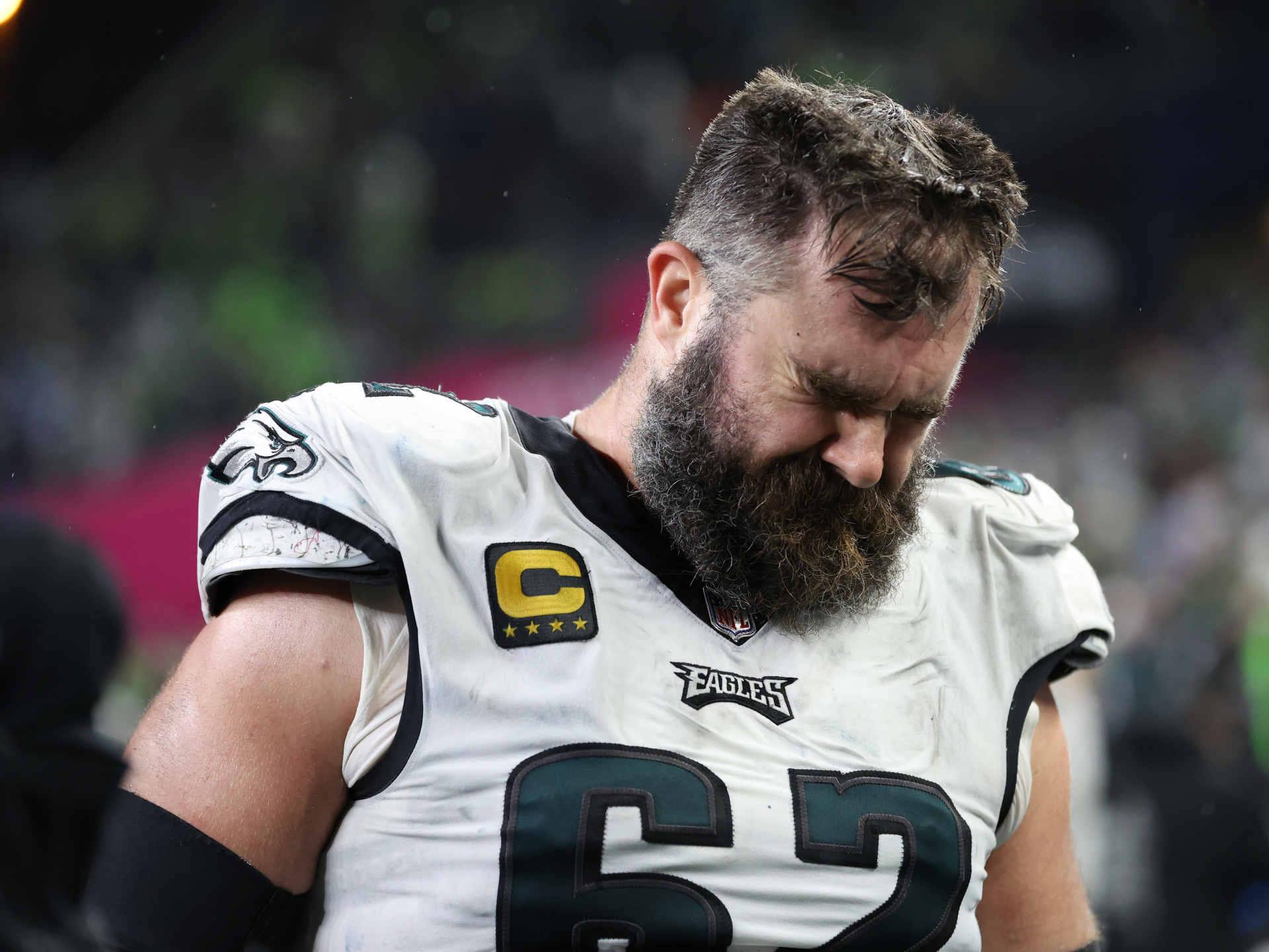 Jason Kelce admitted on his New Heights podcast that the infamous Eagles Tush Push play really was an unfair play and that he cheated on every single play.