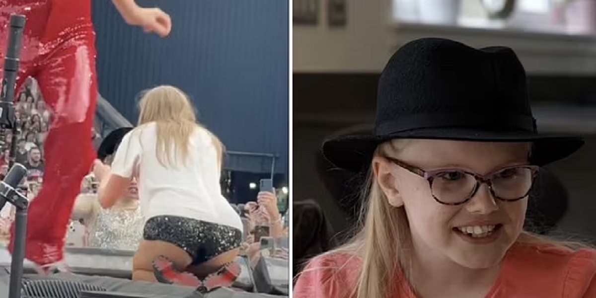 Girl, 10, given Taylor Swift's hat during Eras Tour gig in Edinburgh reveals she initially thought the star was telling her to get down off her seat