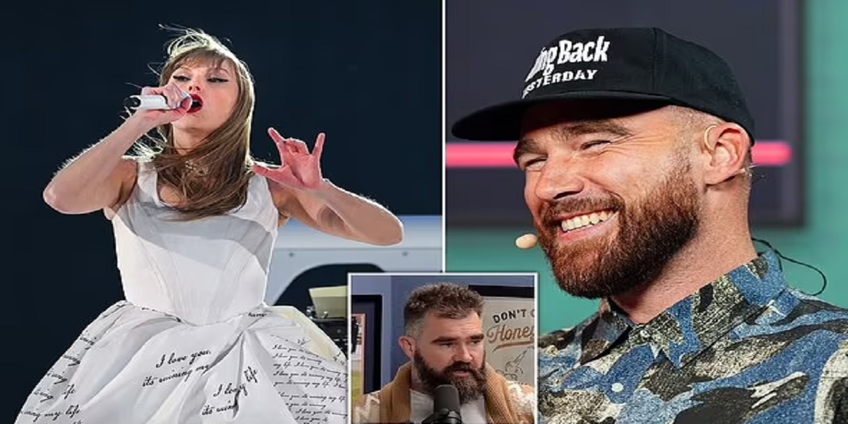 Travis Kelce will win an award 'by a f***ing landslide' thanks to support from Swifties, insists brother Jason