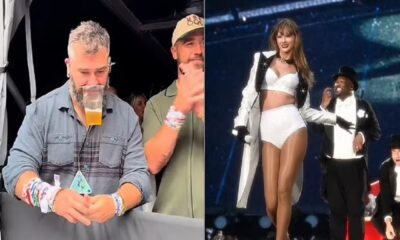 Jason Kelce gushes over 'insanely impressive' Taylor Swift - and reveals which moment made him CRY at his first Taylor Swift concert over the weekend.