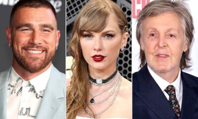 Revealed: Taylor Swift the DJ partied with Travis Kelce at Paul McCartney's ultimate celebrity house party with guests including Mick Jagger, Bruce Springsteen, Jennifer Aniston and Jimmy Kimmel