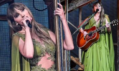 Taylor Swift sends fans WILD as she represents Irish colours sporting surprise green outfits for her first Dublin Eras Tour show