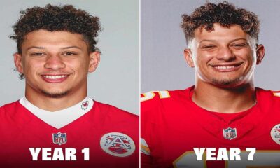 Brittany Mahomes is showing some appreciation for her man — then and now!