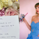 Taylor Swift receives a sweet bouquet from 'Irish fan club' U2 as she gears up for Dublin leg of Eras tour: 'Already feeling that hospitality!'