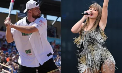 Travis Kelce Agrees with Podcast Hosts Who Say His Softball Win Can’t Compare to Taylor Swift’s Success