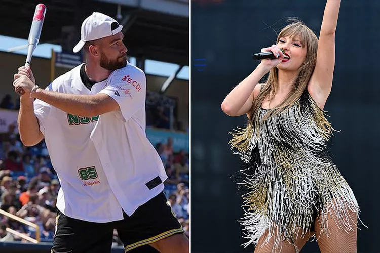 Travis Kelce Agrees with Podcast Hosts Who Say His Softball Win Can’t Compare to Taylor Swift’s Success