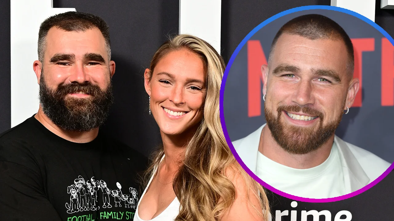 Jason Kelce claims he is ready to 'beat the f***' out of five-year-old boy at daughter Wyatt's preschool - after admitting she appears to 'have a crush on him'